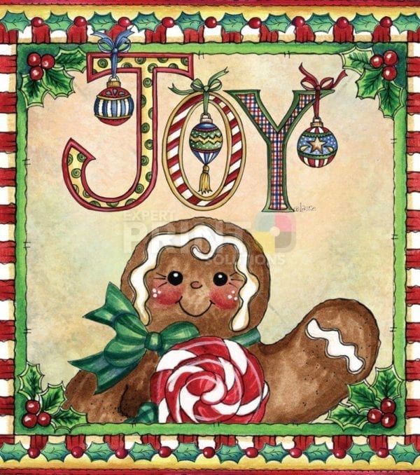 Christmas - Sweet Christmas Holiday #20 - Joy Dishwasher Sticker