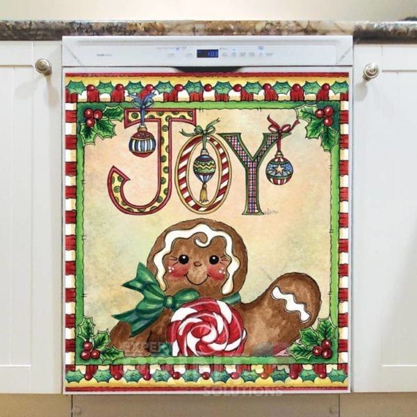 Christmas - Sweet Christmas Holiday #20 - Joy Dishwasher Sticker