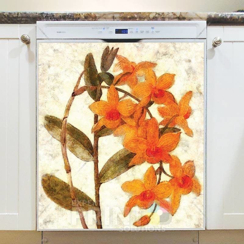 Beautiful Garden Flowers #2 Dishwasher Sticker