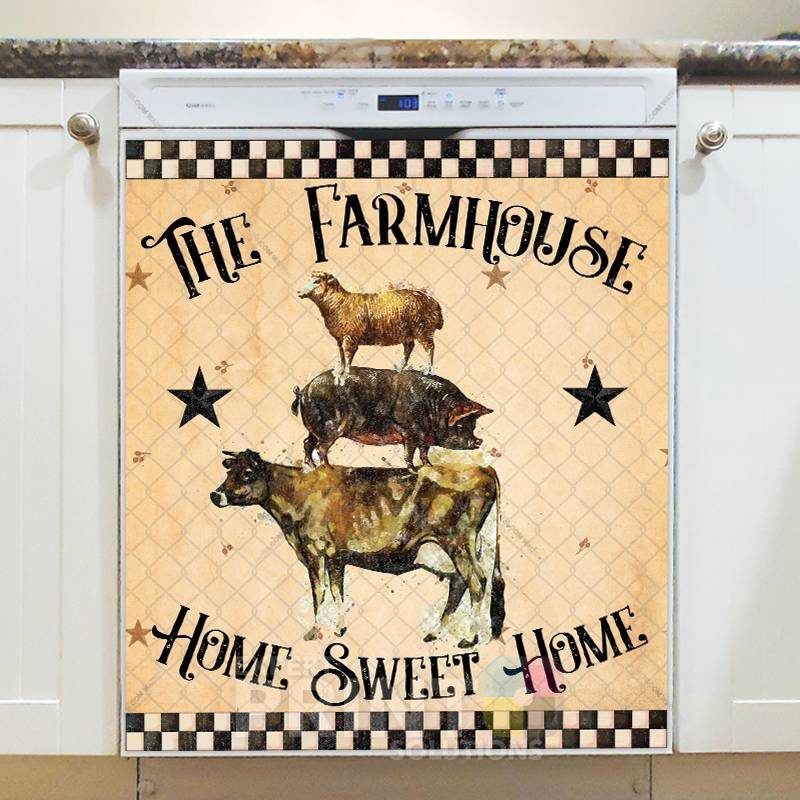 Life in the Farmhouse #9 - Home Sweet Home Dishwasher Sticker