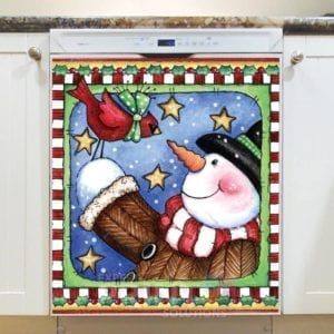 Christmas - Sweet Christmas Holiday #1 Dishwasher Sticker