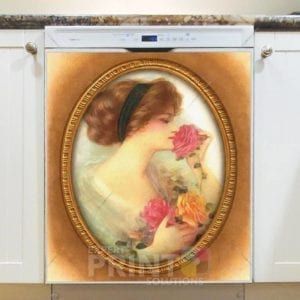 Portrait of a Victorian Lady #2 Dishwasher Sticker