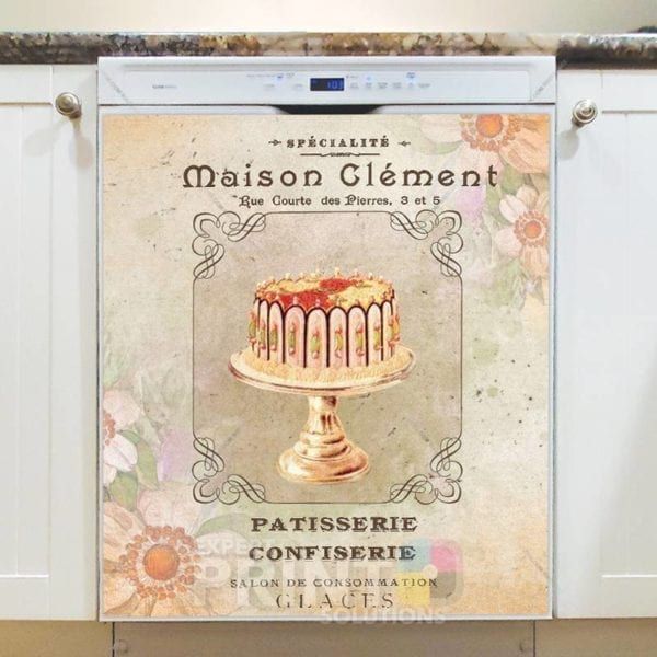 Shabby Chic Kitchen #3 - Specialite Maison Clement - Patisserie Confiserie Dishwasher Sticker
