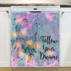 Follow Your Dreams Native Dreamcatcher Dishwasher Sticker
