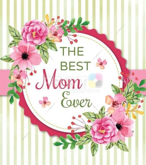 Happy Mother's Day! #10 - The Best Mom Ever Dishwasher Sticker