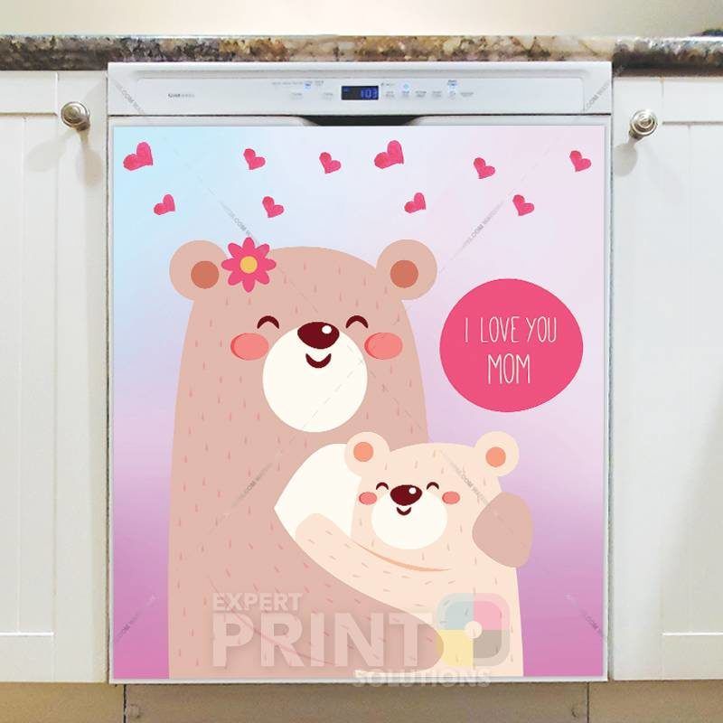 Happy Mother's Day! #9 - I Love You Mom Dishwasher Sticker