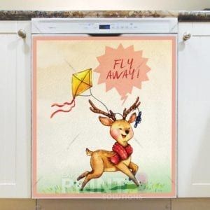 Welcome Spring with Cute Animals #11 - Fly Away Dishwasher Sticker