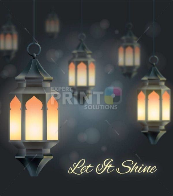 Beautiful Lanterns #2 - Let it Shine Dishwasher Sticker