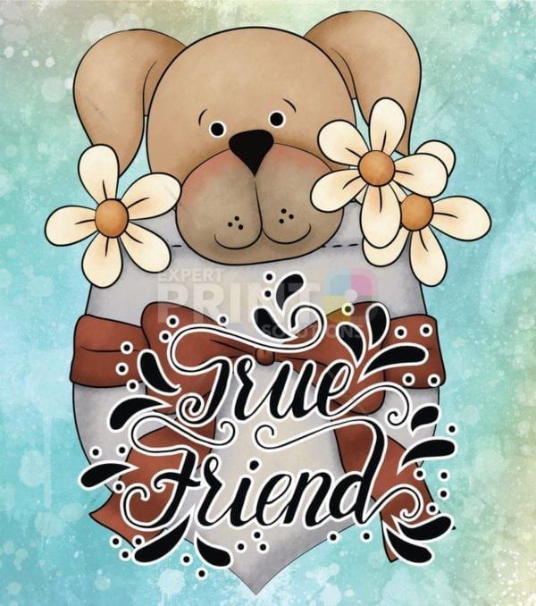 Cute Pocket Puppies #2 - True Friend Dishwasher Sticker
