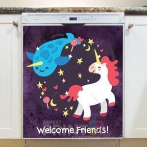 Welcome Friends! Dishwasher Sticker