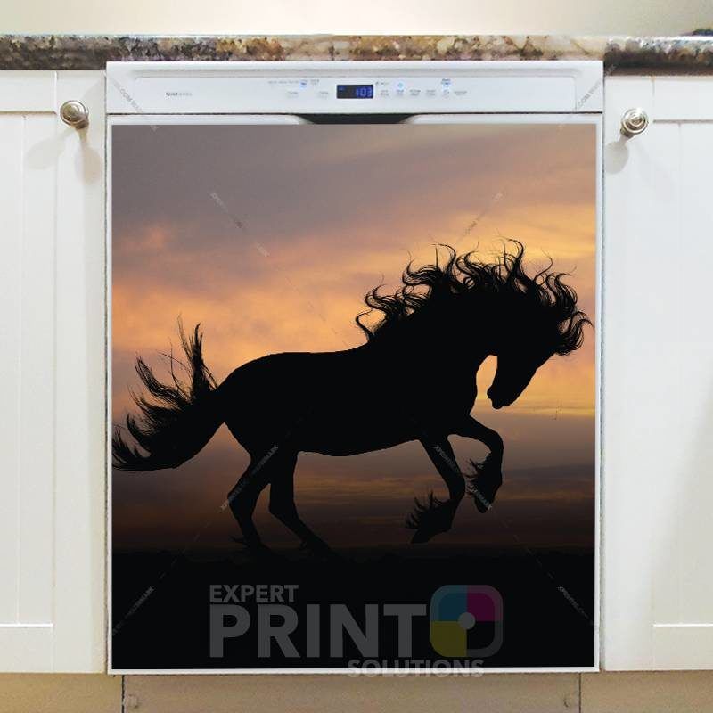 Sunrise Stallion Dishwasher Sticker