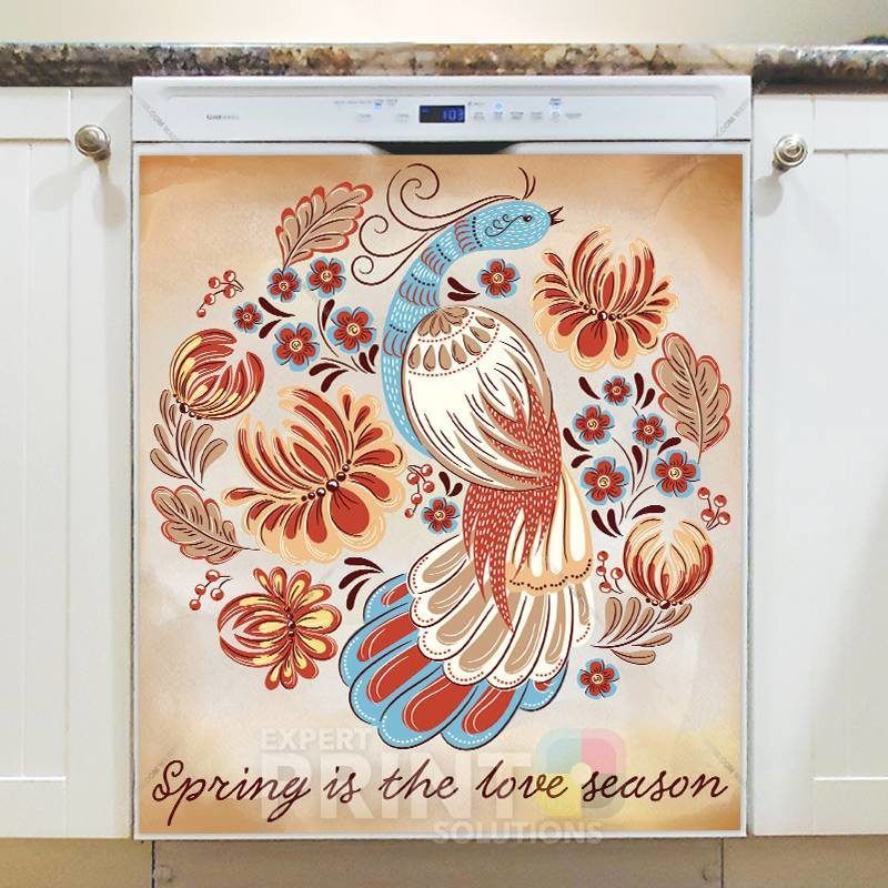 Spring is the Love Season #2 Dishwasher Sticker