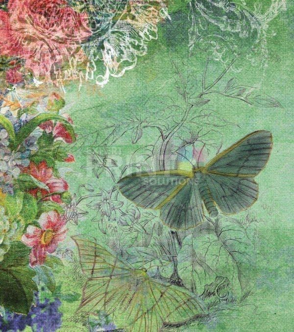 Shabby Chic Garden #13 Dishwasher Sticker