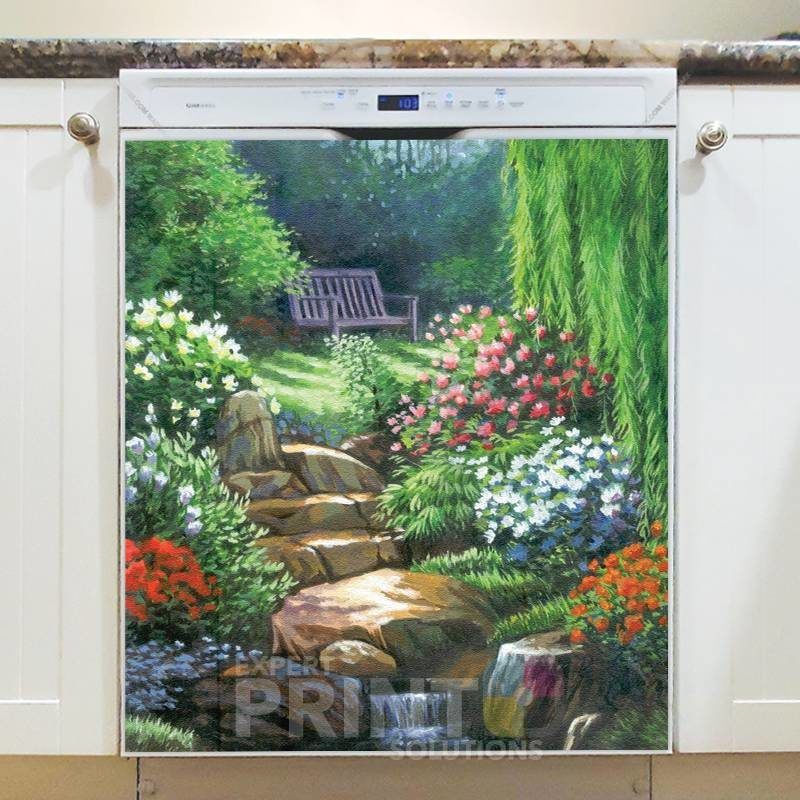 My Secret Garden Dishwasher Sticker