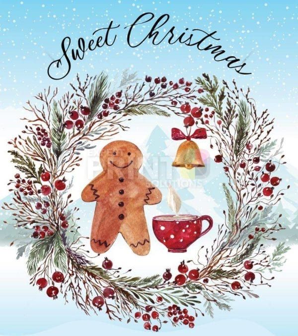 Christmas - Sweet Christmas Dishwasher Sticker