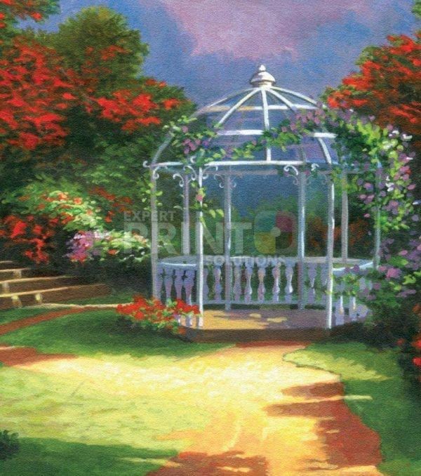 Summer Gazebo Dishwasher Sticker