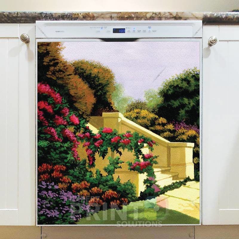 Garden of the Castle Dishwasher Sticker