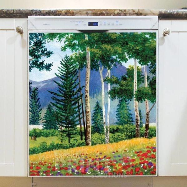 The Wildflower Glade Dishwasher Sticker