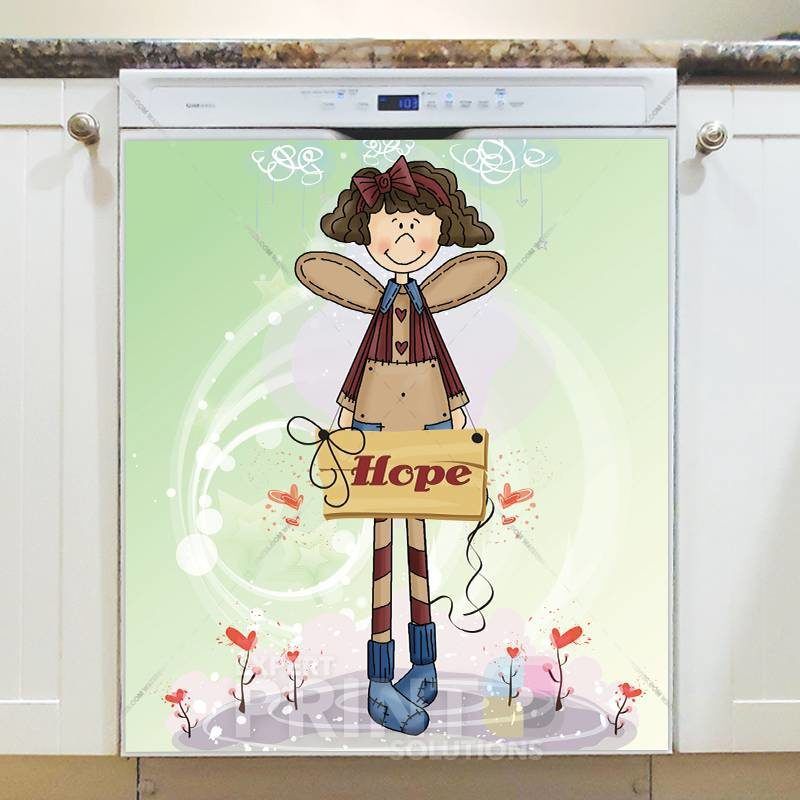 Angel of Hope Dishwasher Sticker