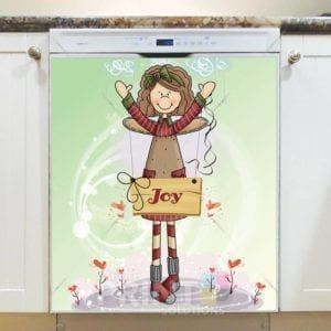 Angel of Joy Dishwasher Sticker