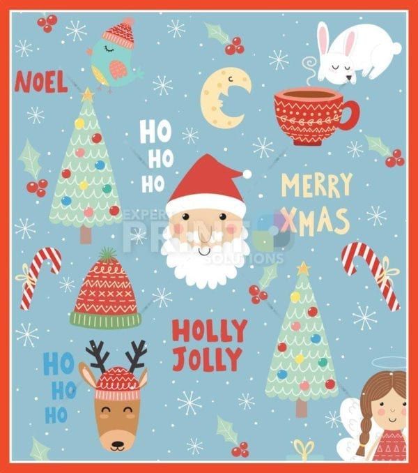 Christmas - Cute Christmas Wishes - Noel - HoHoHo - Merry Xmas - Jolly Jolly Dishwasher Sticker