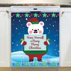 Christmas - Beary Merry Little Christmas - Have Yourself a Beary Merry Christmas Dishwasher Sticker