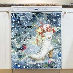 Christmas - Christmas is Magical Dishwasher Sticker