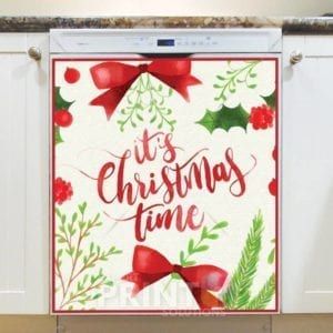 Christmas - It's Christmas Time Dishwasher Sticker