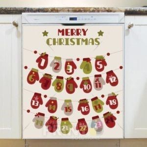 Christmas - Christmas Calendar #5 - Merry Christmas Dishwasher Sticker