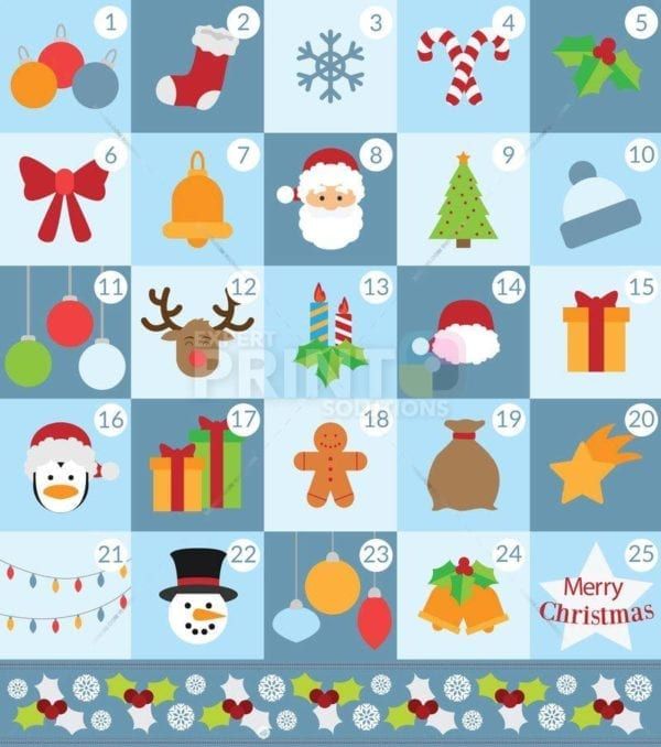 Christmas - Christmas Calendar #3 - Merry Christmas Dishwasher Sticker