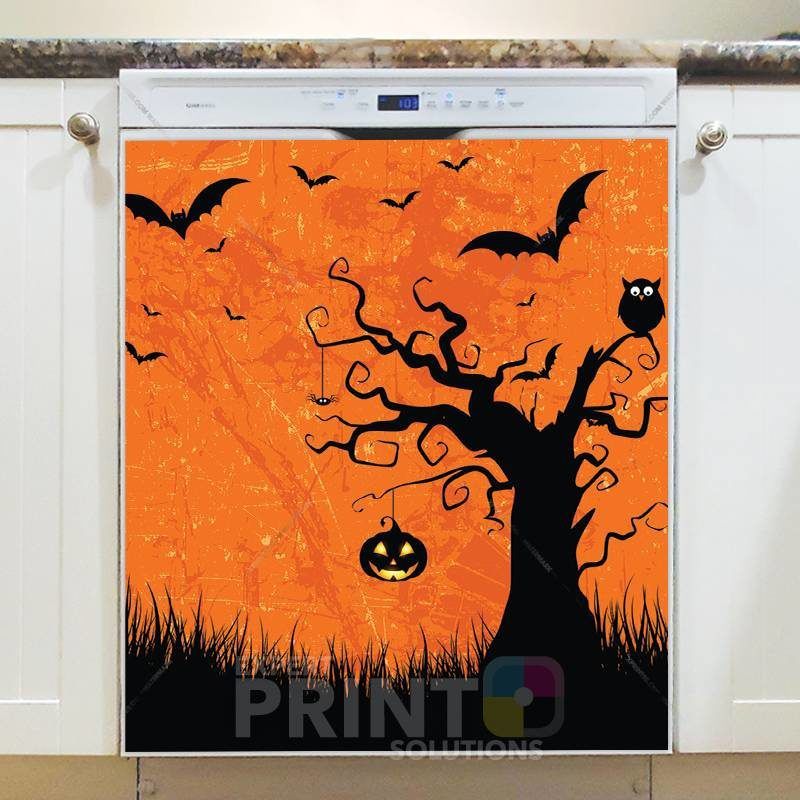 Halloween in Coming Dishwasher Sticker