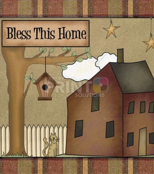 Prim Country Home - Bless This Home Dishwasher Sticker