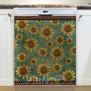 Beautiful Sunflowers #2 Dishwasher Sticker