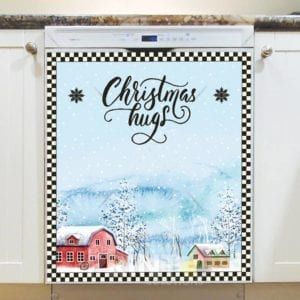 Christmas - Christmas Hugs Dishwasher Sticker