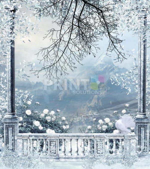 Christmas - Whimsical Winter Cottages Dishwasher Sticker