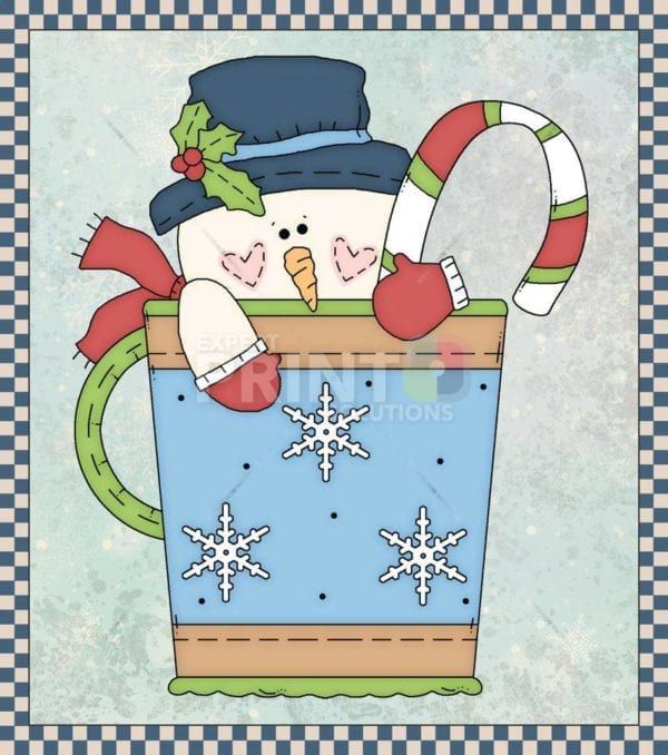 Christmas - Prim Country Christmas #55 Dishwasher Sticker