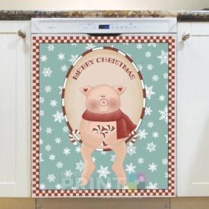 Prim Country Christmas #37 - Merry Christmas Dishwasher Sticker
