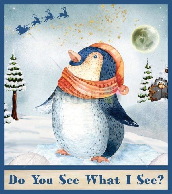Christmas - Do You See What I See? Dishwasher Sticker