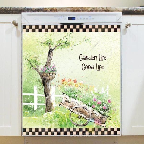 Garden Life Good Life Dishwasher Sticker