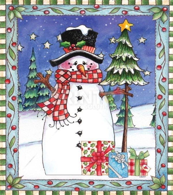 Christmas - Sweet Christmas Holiday #51 Dishwasher Sticker
