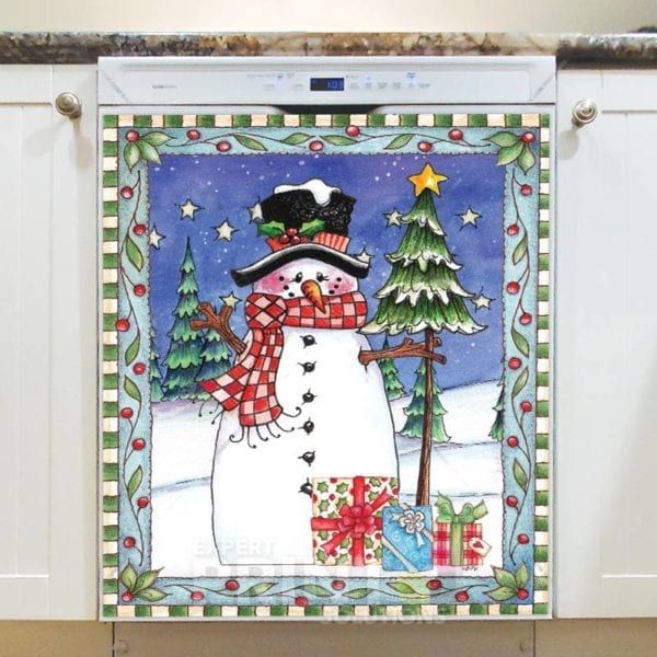 Christmas - Sweet Christmas Holiday #51 Dishwasher Sticker