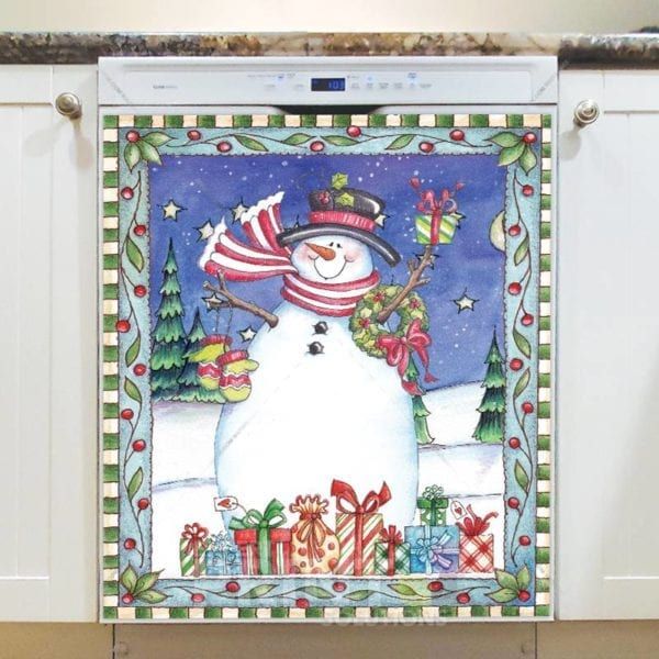 Christmas - Sweet Christmas Holiday #50 Dishwasher Sticker