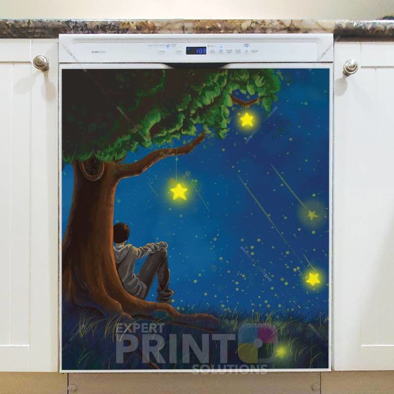 Night of Falling Stars Dishwasher Sticker