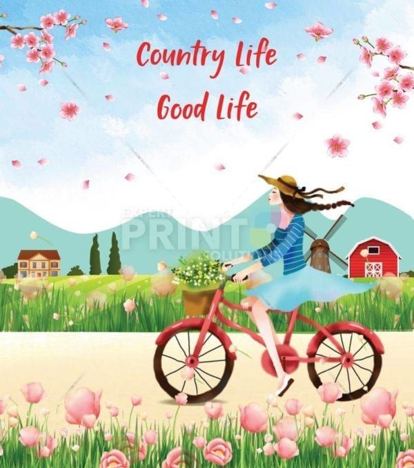 Country Life Good Life Dishwasher Sticker