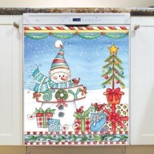 Christmas - Sweet Christmas Holiday #45 - Joy Dishwasher Sticker
