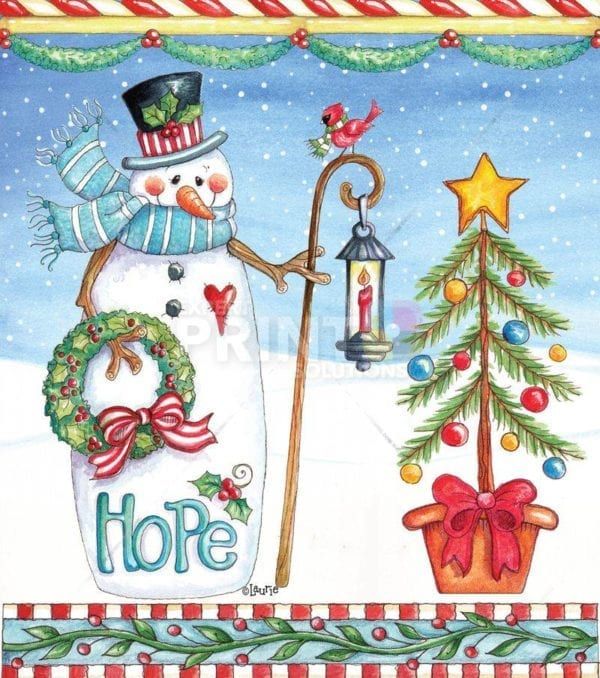 Christmas - Sweet Christmas Holiday #44 - Hope Dishwasher Sticker
