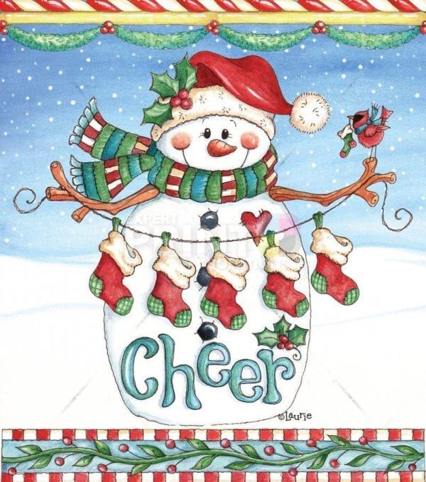 Christmas - Sweet Christmas Holiday #43 - Cheer Dishwasher Sticker