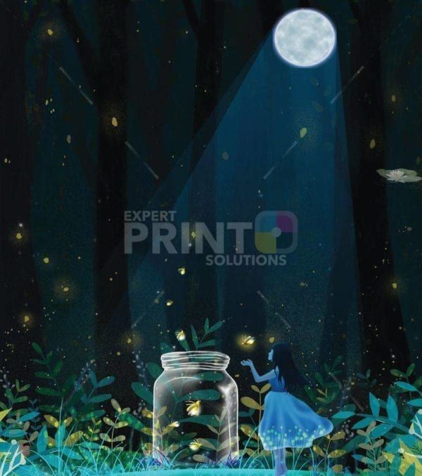 Collecting Fireflies Dishwasher Sticker