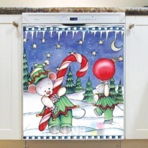 Christmas - Sweet Christmas Holiday #37 Dishwasher Sticker
