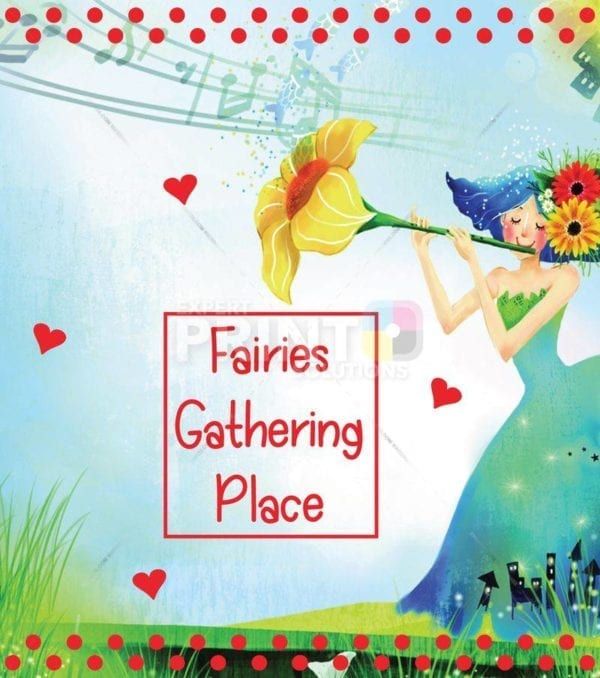 Fairies Gathering Place Dishwasher Sticker